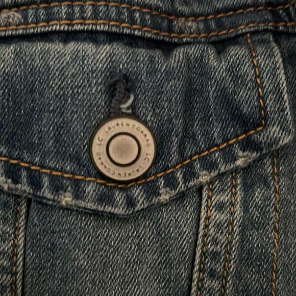 LC lauren Conrad Jean jacket - Picture 4 of 5